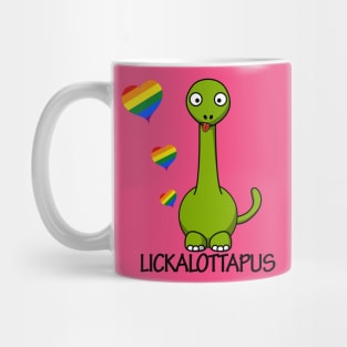 Lickalottapus Lesbian Art - Lesbian pride - Same sex Mug